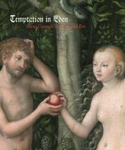 Cover of: Temptation in Eden: Lucas Cranach's Adam and Eve (Courtauld Institute of Art Gallery)