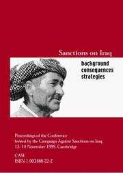 Cover of: Sanctions on Iraq