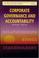 Cover of: Corporate Governance And Accountability