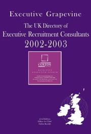 Cover of: The UK Directory of Executive Recruitment Consultants