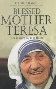Cover of: Blessed Mother Teresa by T.T. Mundakel