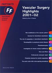 Cover of: Vascular Surgery Highlights 2001-2002 Fast Facts Series