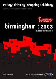 Cover of: Itchy Insider's Guide to Birmingham