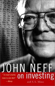 Cover of: John Neff on Investing | John Neff