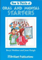 Cover of: How to Dazzle at Oral and Mental Starters
