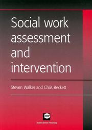 Cover of: Social Work Assessment and Intervention