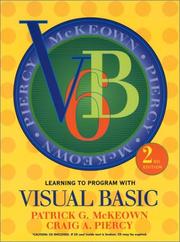 Cover of: Learning to Program with Visual Basic 6.0, 2nd Edition