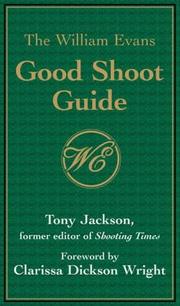 Cover of: William Evans Good Shoot Guide