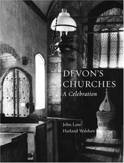 Cover of: Devon's Churches by John Lane, Harland Walshaw