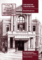 Cover of: The Exeter Theatre Fire by David Anderson