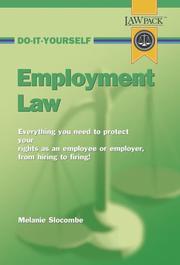 Cover of: Employment Law Guide (Do It Yourself)