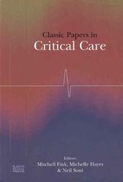Classic Papers in Critical Care by Mitchell Fink
