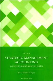 Cover of: Strategic Management Accounting | Zahirul Hoque