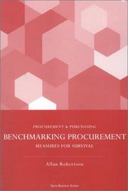 Cover of: Benchmarking Procurement by Allan Robertson