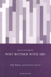 Cover of: Why Bother with HR? | Sally Wakely