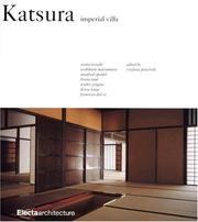 Cover of: Katsura by Manfred Speidel, Francesco Dal Co, Walter Gropius, Manfred Speidel