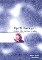 Cover of: Aspects of Asperger's: Success in the Teens and Twenties (Lucky Duck Books)