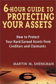 Cover of: 6 Hour Guide to Protecting Your Assets by Martin M. Shenkman