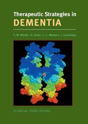 Cover of: Therapeutic Strategies in Dementia (Therapeutic Strategies)