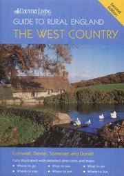 Cover of: The "Country Living" Guide to Rural England ("Country Living" Rural Guides)