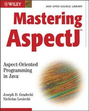 Cover of: Mastering AspectJ by Joseph D. Gradecki, Nicholas Lesiecki