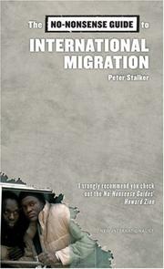 Cover of: No-Nonsense Guide to International Migration (No Nonsense Guides)