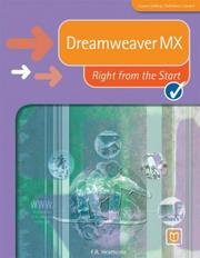 Cover of: Dreamweaver Mx (Right from the Start)