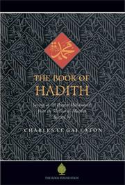 Cover of: The Book of Hadith: Sayings of the Prophet Muhammad from the Mishkat al Masabih