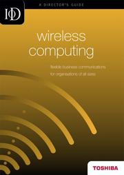 Cover of: Wireless Computing by Institute of Directors.