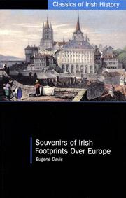 Cover of: Souvenirs of Irish Footprints over Europe (Classics of Irish History)