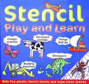 Cover of: Stencil Play and Learn by Sue Nicholson