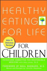 Cover of: Healthy Eating for Life for Children