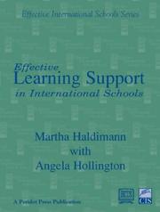 Cover of: Effective Learning Support in International Schools (Effective International Schools) by Martha Haldimann, Angela Hollington
