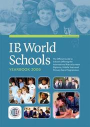 Cover of: IB World Schools Yearbook by Emma Hindes, Emma Hindes