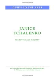 Cover of: Janice Tchalenko (CV/Visual Arts Research)