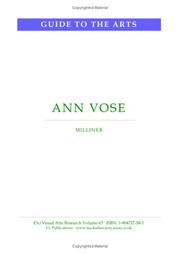 Cover of: Ann Vose (CV/Visual Arts Research) by N.P. James