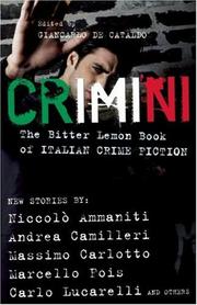 Crimini by Andrea Camilleri