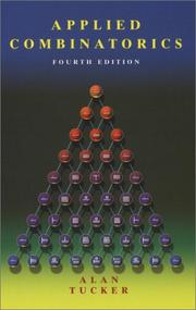 Cover of: Applied combinatorics by Alan Tucker