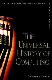 Cover of: The universal history of computing by Georges Ifrah