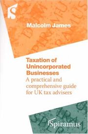 Cover of: Taxation Of Unincorporated Businesses | Malcolm James