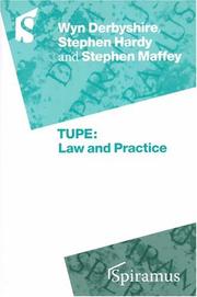 Cover of: Tupe: Law & Practice