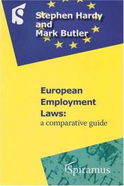 Cover of: European Employment Laws: A Comparative Guide