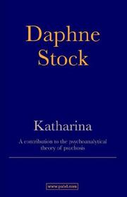 Cover of: Katharina by Daphne Stock