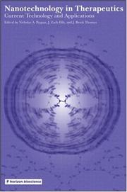 Cover of: Nanotechnology in Therapeutics (Horizon Bioscience) by Peppas