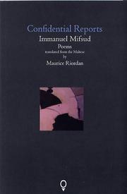 Confidential Reports by Immanuel Mifsud