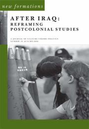Cover of: After Iraq: Reframing Postcolonial Studies