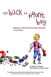 Cover of: The Back-to-Front Boy by Rebecca Wright