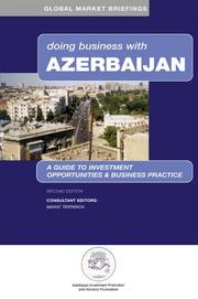 Cover of: Doing Business with Azerbaijan (Global Market Briefings)