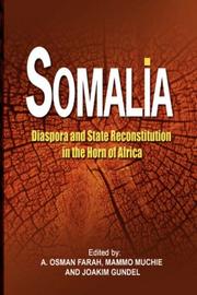 Cover of: Somalia | 