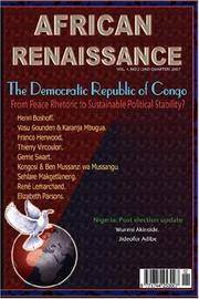 Cover of: The Democratic Republic of Congo: From Peace Rhetoric to Sustainable Political Stability?